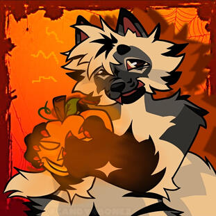 artfight attack!! @doomedpuppetyuri 's oc ; art by me